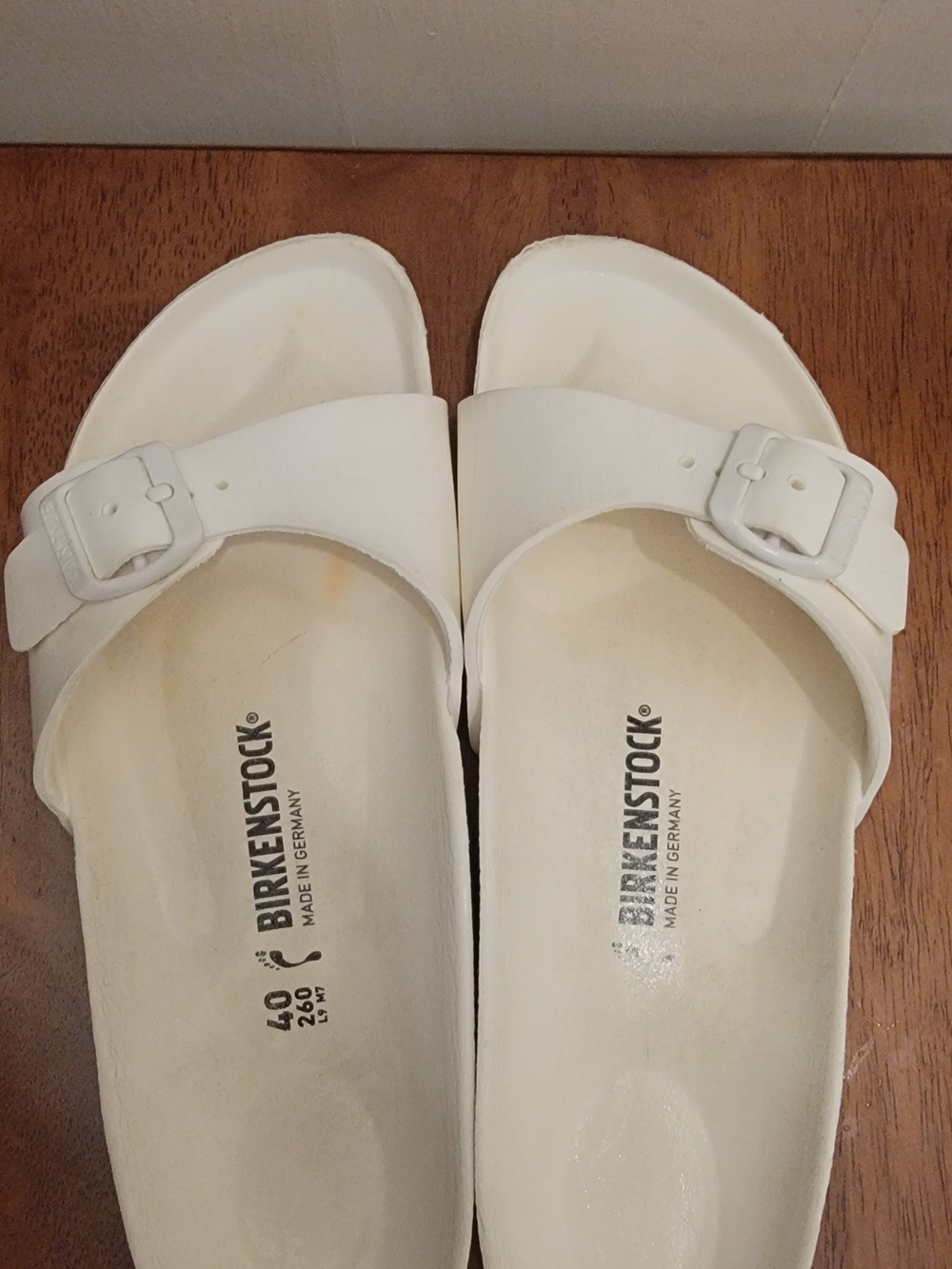 Birkenstock Women’s White Madrid EVA Sandals